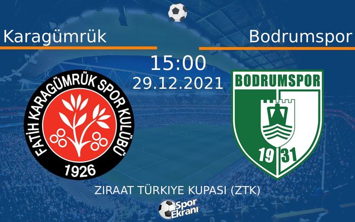 29 Aralık 2021 Karagümrük vs Bodrumspor maçı Hangi Kanalda Saat Kaçta Yayınlanacak? 29 Aralık 2021 Karagümrük vs Bodrumspor maçı Hangi Kanalda Saat Kaçta Yayınlanacak?