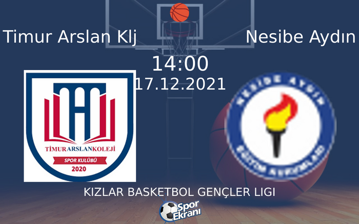 17 Aralık 2021 Timur Arslan Klj vs Nesibe Aydın maçı Hangi Kanalda Saat Kaçta Yayınlanacak? 17 Aralık 2021 Timur Arslan Klj vs Nesibe Aydın maçı Hangi Kanalda Saat Kaçta Yayınlanacak?