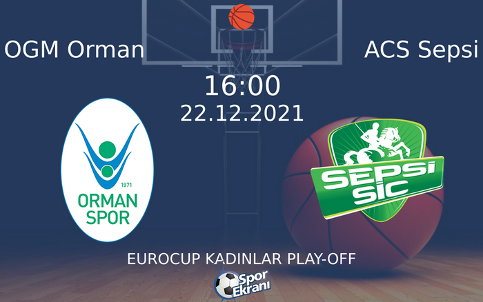 22 Aralık 2021 OGM Orman vs ACS Sepsi maçı Hangi Kanalda Saat Kaçta Yayınlanacak? 22 Aralık 2021 OGM Orman vs ACS Sepsi maçı Hangi Kanalda Saat Kaçta Yayınlanacak?