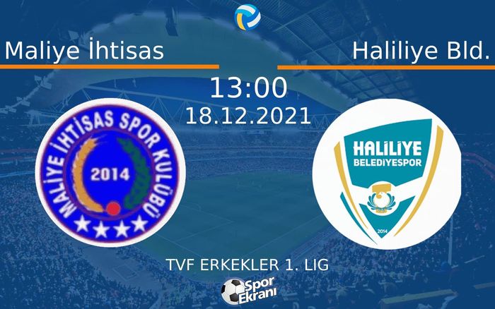18 Aralık 2021 Maliye İhtisas vs Haliliye Bld. maçı Hangi Kanalda Saat Kaçta Yayınlanacak? 18 Aralık 2021 Maliye İhtisas vs Haliliye Bld. maçı Hangi Kanalda Saat Kaçta Yayınlanacak?