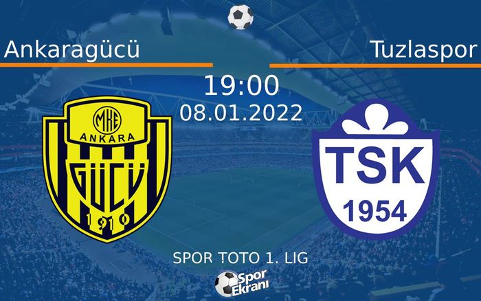 08 Ocak 2022 Ankaragücü vs Tuzlaspor maçı Hangi Kanalda Saat Kaçta Yayınlanacak? 08 Ocak 2022 Ankaragücü vs Tuzlaspor maçı Hangi Kanalda Saat Kaçta Yayınlanacak?