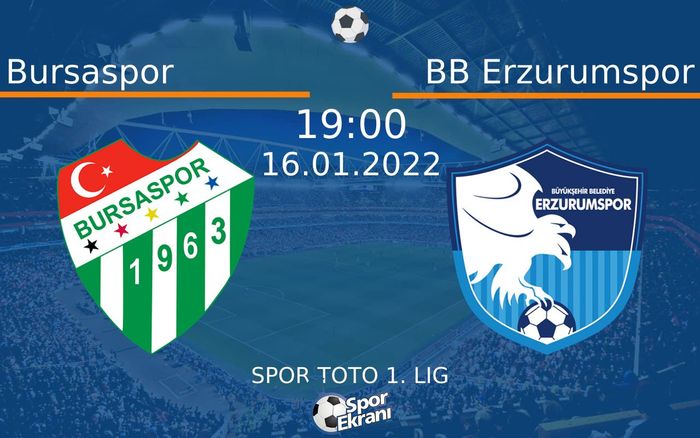 16 Ocak 2022 Bursaspor vs BB Erzurumspor maçı Hangi Kanalda Saat Kaçta Yayınlanacak? 16 Ocak 2022 Bursaspor vs BB Erzurumspor maçı Hangi Kanalda Saat Kaçta Yayınlanacak?