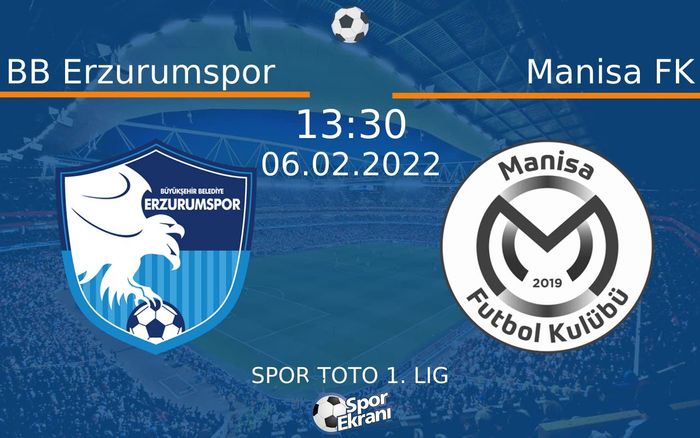 06 Şubat 2022 BB Erzurumspor vs Manisa FK maçı Hangi Kanalda Saat Kaçta Yayınlanacak? 06 Şubat 2022 BB Erzurumspor vs Manisa FK maçı Hangi Kanalda Saat Kaçta Yayınlanacak?