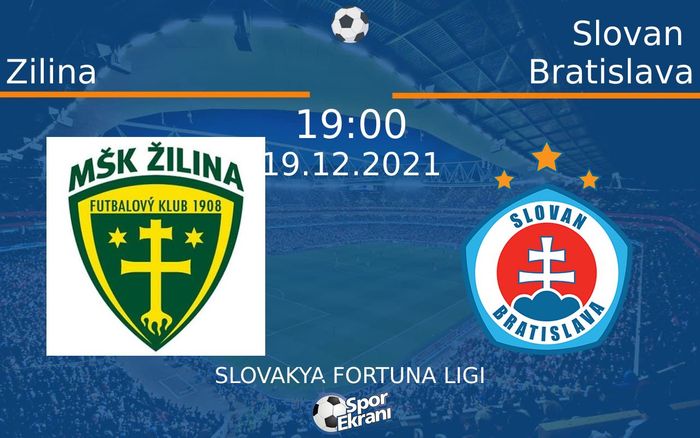 19 Aralık 2021 Zilina vs Slovan Bratislava maçı Hangi Kanalda Saat Kaçta Yayınlanacak? 19 Aralık 2021 Zilina vs Slovan Bratislava maçı Hangi Kanalda Saat Kaçta Yayınlanacak?