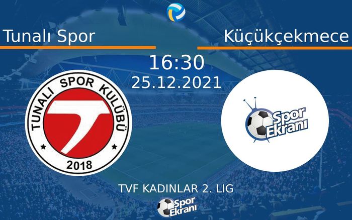 25 Aralık 2021 Tunalı Spor vs Küçükçekmece maçı Hangi Kanalda Saat Kaçta Yayınlanacak? 25 Aralık 2021 Tunalı Spor vs Küçükçekmece maçı Hangi Kanalda Saat Kaçta Yayınlanacak?