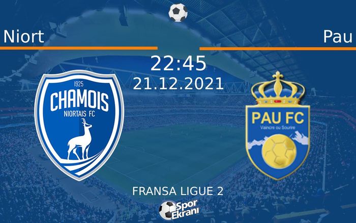 21 Aralık 2021 Niort vs Pau maçı Hangi Kanalda Saat Kaçta Yayınlanacak? 21 Aralık 2021 Niort vs Pau maçı Hangi Kanalda Saat Kaçta Yayınlanacak?