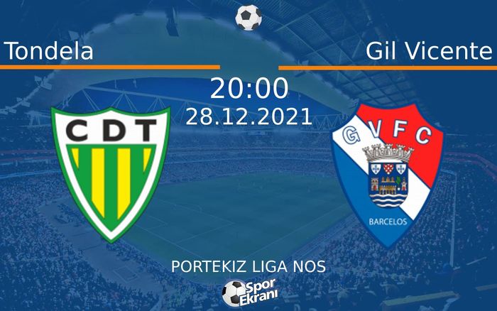 28 Aralık 2021 Tondela vs Gil Vicente maçı Hangi Kanalda Saat Kaçta Yayınlanacak? 28 Aralık 2021 Tondela vs Gil Vicente maçı Hangi Kanalda Saat Kaçta Yayınlanacak?
