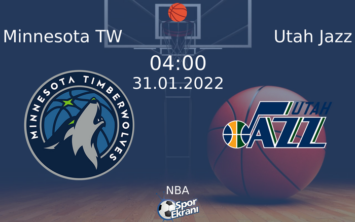 31 Ocak 2022 Minnesota TW vs Utah Jazz maçı Hangi Kanalda Saat Kaçta Yayınlanacak? 31 Ocak 2022 Minnesota TW vs Utah Jazz maçı Hangi Kanalda Saat Kaçta Yayınlanacak?