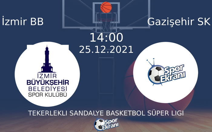 25 Aralık 2021 İzmir BB vs Gazişehir SK maçı Hangi Kanalda Saat Kaçta Yayınlanacak? 25 Aralık 2021 İzmir BB vs Gazişehir SK maçı Hangi Kanalda Saat Kaçta Yayınlanacak?