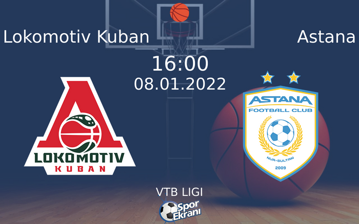 08 Ocak 2022 Lokomotiv Kuban vs Astana maçı Hangi Kanalda Saat Kaçta Yayınlanacak? 08 Ocak 2022 Lokomotiv Kuban vs Astana maçı Hangi Kanalda Saat Kaçta Yayınlanacak?
