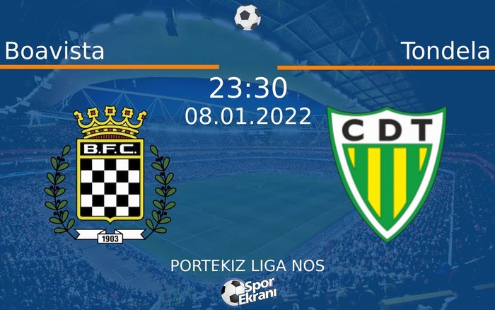 08 Ocak 2022 Boavista vs Tondela maçı Hangi Kanalda Saat Kaçta Yayınlanacak? 08 Ocak 2022 Boavista vs Tondela maçı Hangi Kanalda Saat Kaçta Yayınlanacak?