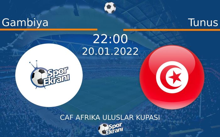 20 Ocak 2022 Gambiya vs Tunus maçı Hangi Kanalda Saat Kaçta Yayınlanacak? 20 Ocak 2022 Gambiya vs Tunus maçı Hangi Kanalda Saat Kaçta Yayınlanacak?