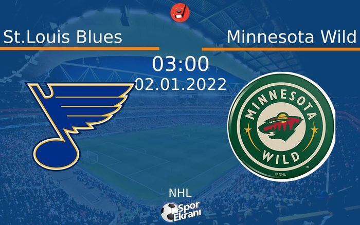 02 Ocak 2022 St.Louis Blues vs Minnesota Wild maçı Hangi Kanalda Saat Kaçta Yayınlanacak? 02 Ocak 2022 St.Louis Blues vs Minnesota Wild maçı Hangi Kanalda Saat Kaçta Yayınlanacak?