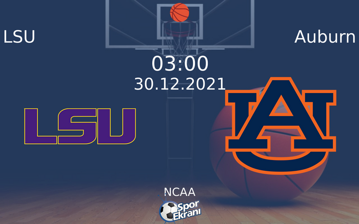 30 Aralık 2021 LSU vs Auburn maçı Hangi Kanalda Saat Kaçta Yayınlanacak? 30 Aralık 2021 LSU vs Auburn maçı Hangi Kanalda Saat Kaçta Yayınlanacak?