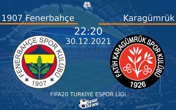 30 Aralık 2021 1907 Fenerbahçe vs Karagümrük maçı Hangi Kanalda Saat Kaçta Yayınlanacak? 30 Aralık 2021 1907 Fenerbahçe vs Karagümrük maçı Hangi Kanalda Saat Kaçta Yayınlanacak?