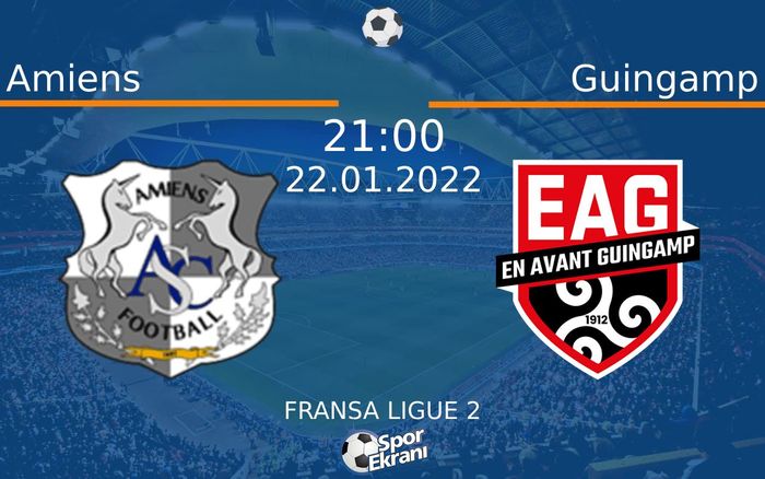 22 Ocak 2022 Amiens vs Guingamp maçı Hangi Kanalda Saat Kaçta Yayınlanacak? 22 Ocak 2022 Amiens vs Guingamp maçı Hangi Kanalda Saat Kaçta Yayınlanacak?