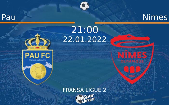 22 Ocak 2022 Pau vs Nimes maçı Hangi Kanalda Saat Kaçta Yayınlanacak? 22 Ocak 2022 Pau vs Nimes maçı Hangi Kanalda Saat Kaçta Yayınlanacak?