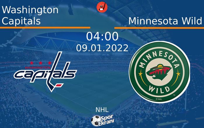 09 Ocak 2022 Washington Capitals vs Minnesota Wild maçı Hangi Kanalda Saat Kaçta Yayınlanacak? 09 Ocak 2022 Washington Capitals vs Minnesota Wild maçı Hangi Kanalda Saat Kaçta Yayınlanacak?