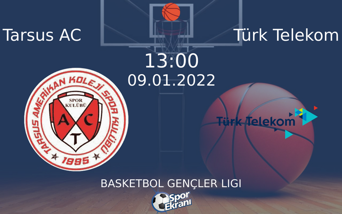 09 Ocak 2022 Tarsus AC vs Türk Telekom maçı Hangi Kanalda Saat Kaçta Yayınlanacak? 09 Ocak 2022 Tarsus AC vs Türk Telekom maçı Hangi Kanalda Saat Kaçta Yayınlanacak?