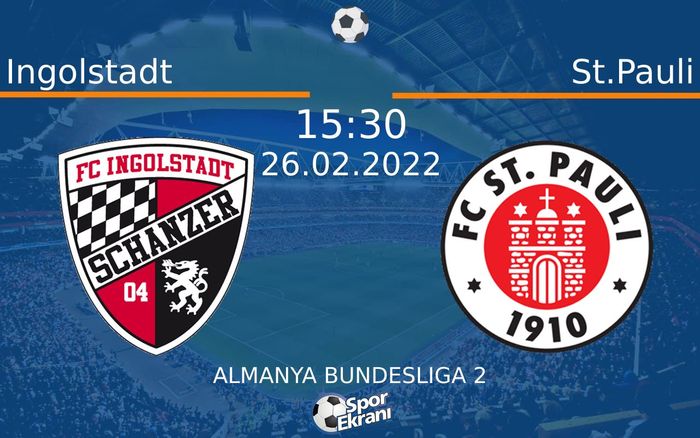 26 Şubat 2022 Ingolstadt vs St.Pauli maçı Hangi Kanalda Saat Kaçta Yayınlanacak? 26 Şubat 2022 Ingolstadt vs St.Pauli maçı Hangi Kanalda Saat Kaçta Yayınlanacak?
