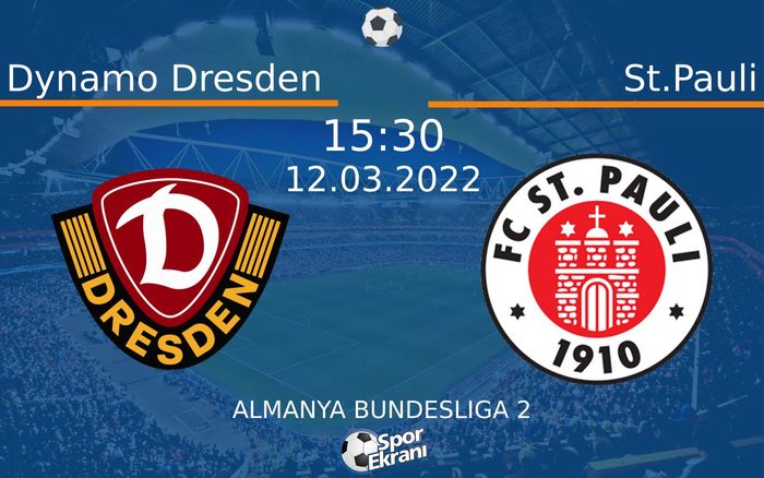 12 Mart 2022 Dynamo Dresden vs St.Pauli maçı Hangi Kanalda Saat Kaçta Yayınlanacak? 12 Mart 2022 Dynamo Dresden vs St.Pauli maçı Hangi Kanalda Saat Kaçta Yayınlanacak?