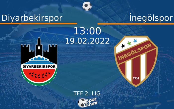 19 Şubat 2022 Diyarbekirspor vs İnegölspor maçı Hangi Kanalda Saat Kaçta Yayınlanacak? 19 Şubat 2022 Diyarbekirspor vs İnegölspor maçı Hangi Kanalda Saat Kaçta Yayınlanacak?