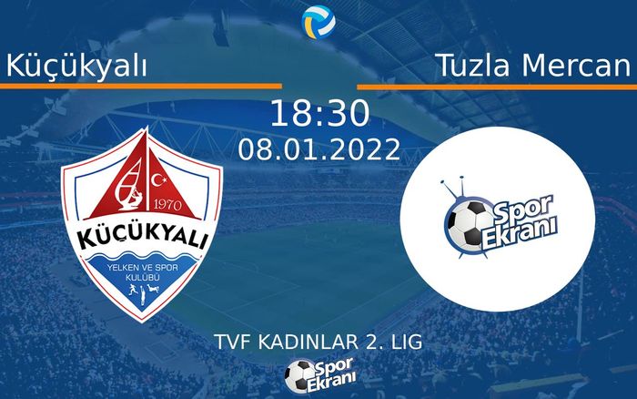 08 Ocak 2022 Küçükyalı vs Tuzla Mercan maçı Hangi Kanalda Saat Kaçta Yayınlanacak? 08 Ocak 2022 Küçükyalı vs Tuzla Mercan maçı Hangi Kanalda Saat Kaçta Yayınlanacak?