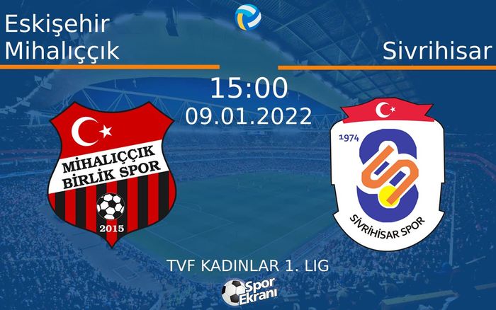 09 Ocak 2022 Eskişehir Mihalıççık vs Sivrihisar maçı Hangi Kanalda Saat Kaçta Yayınlanacak? 09 Ocak 2022 Eskişehir Mihalıççık vs Sivrihisar maçı Hangi Kanalda Saat Kaçta Yayınlanacak?