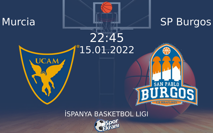 15 Ocak 2022 Murcia vs SP Burgos maçı Hangi Kanalda Saat Kaçta Yayınlanacak? 15 Ocak 2022 Murcia vs SP Burgos maçı Hangi Kanalda Saat Kaçta Yayınlanacak?