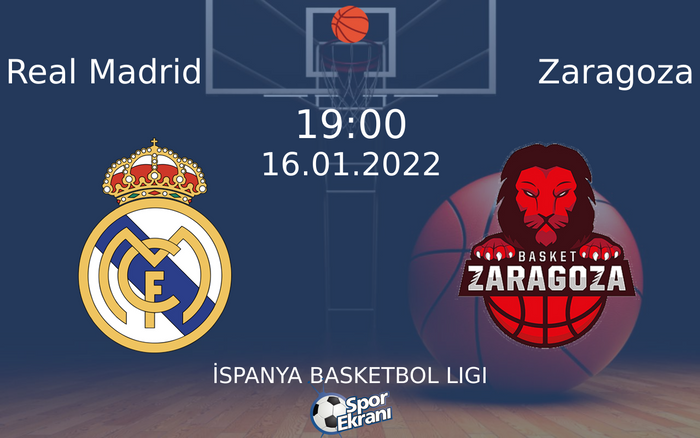 16 Ocak 2022 Real Madrid vs Zaragoza maçı Hangi Kanalda Saat Kaçta Yayınlanacak? 16 Ocak 2022 Real Madrid vs Zaragoza maçı Hangi Kanalda Saat Kaçta Yayınlanacak?