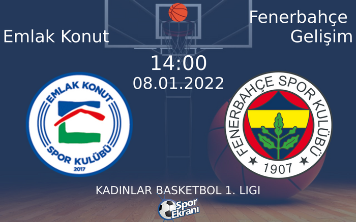 08 Ocak 2022 Emlak Konut vs Fenerbahçe Gelişim maçı Hangi Kanalda Saat Kaçta Yayınlanacak? 08 Ocak 2022 Emlak Konut vs Fenerbahçe Gelişim maçı Hangi Kanalda Saat Kaçta Yayınlanacak?