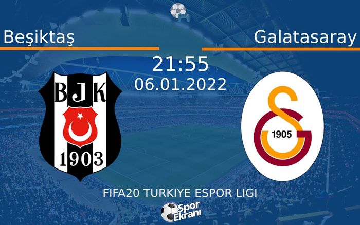 06 Ocak 2022 Beşiktaş vs Galatasaray maçı Hangi Kanalda Saat Kaçta Yayınlanacak? 06 Ocak 2022 Beşiktaş vs Galatasaray maçı Hangi Kanalda Saat Kaçta Yayınlanacak?