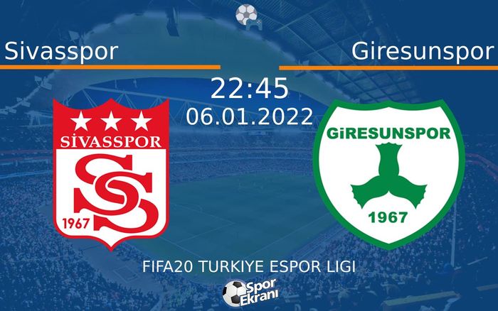 06 Ocak 2022 Sivasspor vs Giresunspor maçı Hangi Kanalda Saat Kaçta Yayınlanacak? 06 Ocak 2022 Sivasspor vs Giresunspor maçı Hangi Kanalda Saat Kaçta Yayınlanacak?
