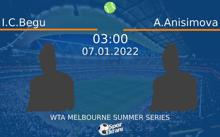 07 Ocak 2022 I.C.Begu vs A.Anisimova maçı Hangi Kanalda Saat Kaçta Yayınlanacak? 07 Ocak 2022 I.C.Begu vs A.Anisimova maçı Hangi Kanalda Saat Kaçta Yayınlanacak?