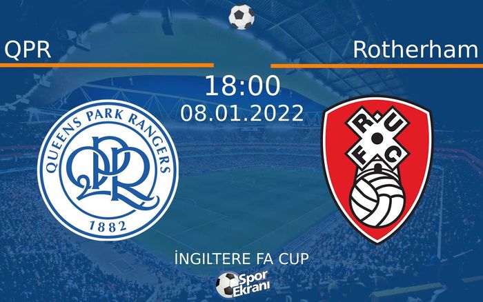 08 Ocak 2022 QPR vs Rotherham maçı Hangi Kanalda Saat Kaçta Yayınlanacak? 08 Ocak 2022 QPR vs Rotherham maçı Hangi Kanalda Saat Kaçta Yayınlanacak?