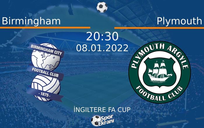08 Ocak 2022 Birmingham vs Plymouth maçı Hangi Kanalda Saat Kaçta Yayınlanacak? 08 Ocak 2022 Birmingham vs Plymouth maçı Hangi Kanalda Saat Kaçta Yayınlanacak?