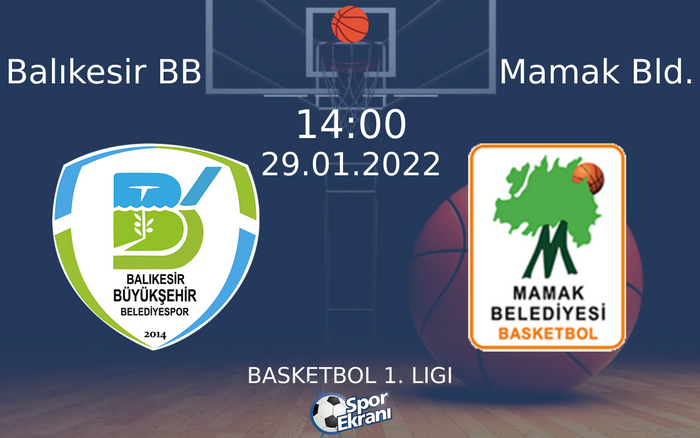 29 Ocak 2022 Balıkesir BB vs Mamak Bld. maçı Hangi Kanalda Saat Kaçta Yayınlanacak? 29 Ocak 2022 Balıkesir BB vs Mamak Bld. maçı Hangi Kanalda Saat Kaçta Yayınlanacak?