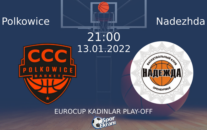 13 Ocak 2022 Polkowice vs Nadezhda maçı Hangi Kanalda Saat Kaçta Yayınlanacak? 13 Ocak 2022 Polkowice vs Nadezhda maçı Hangi Kanalda Saat Kaçta Yayınlanacak?