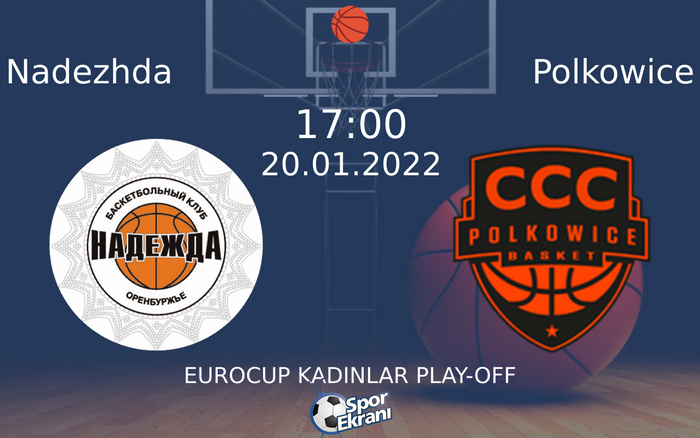 20 Ocak 2022 Nadezhda vs Polkowice maçı Hangi Kanalda Saat Kaçta Yayınlanacak? 20 Ocak 2022 Nadezhda vs Polkowice maçı Hangi Kanalda Saat Kaçta Yayınlanacak?