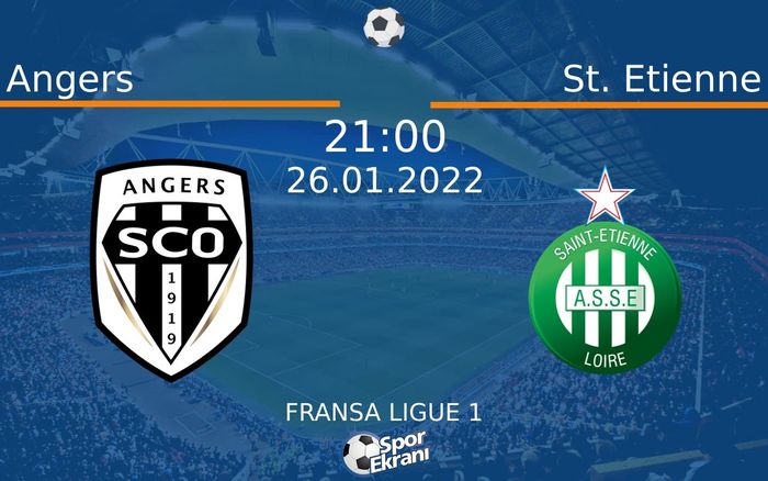 26 Ocak 2022 Angers vs St. Etienne maçı Hangi Kanalda Saat Kaçta Yayınlanacak? 26 Ocak 2022 Angers vs St. Etienne maçı Hangi Kanalda Saat Kaçta Yayınlanacak?