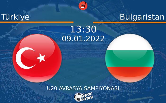 09 Ocak 2022 Türkiye vs Bulgaristan maçı Hangi Kanalda Saat Kaçta Yayınlanacak? 09 Ocak 2022 Türkiye vs Bulgaristan maçı Hangi Kanalda Saat Kaçta Yayınlanacak?