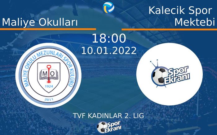 10 Ocak 2022 Maliye Okulları vs Kalecik Spor Mektebi maçı Hangi Kanalda Saat Kaçta Yayınlanacak? 10 Ocak 2022 Maliye Okulları vs Kalecik Spor Mektebi maçı Hangi Kanalda Saat Kaçta Yayınlanacak?