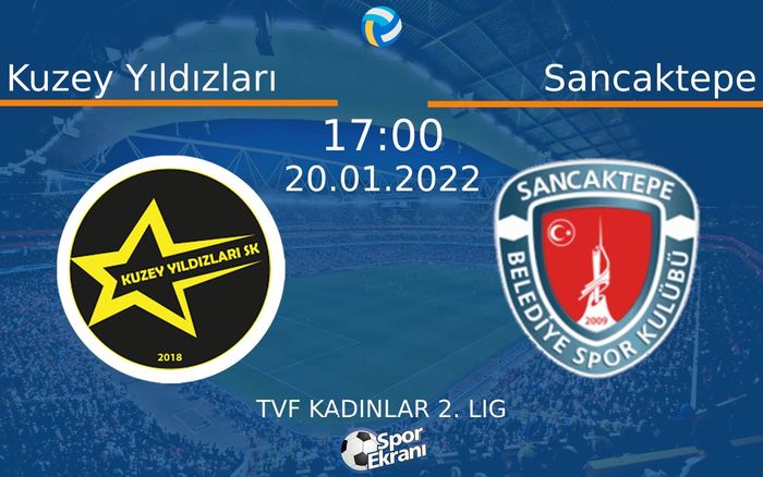 20 Ocak 2022 Kuzey Yıldızları vs Sancaktepe maçı Hangi Kanalda Saat Kaçta Yayınlanacak? 20 Ocak 2022 Kuzey Yıldızları vs Sancaktepe maçı Hangi Kanalda Saat Kaçta Yayınlanacak?