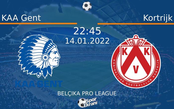 14 Ocak 2022 KAA Gent vs Kortrijk maçı Hangi Kanalda Saat Kaçta Yayınlanacak? 14 Ocak 2022 KAA Gent vs Kortrijk maçı Hangi Kanalda Saat Kaçta Yayınlanacak?