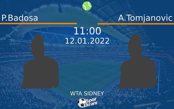 12 Ocak 2022 P.Badosa vs A.Tomjanovic maçı Hangi Kanalda Saat Kaçta Yayınlanacak? 12 Ocak 2022 P.Badosa vs A.Tomjanovic maçı Hangi Kanalda Saat Kaçta Yayınlanacak?
