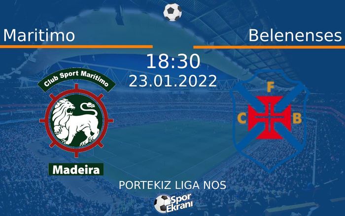 23 Ocak 2022 Maritimo vs Belenenses maçı Hangi Kanalda Saat Kaçta Yayınlanacak? 23 Ocak 2022 Maritimo vs Belenenses maçı Hangi Kanalda Saat Kaçta Yayınlanacak?