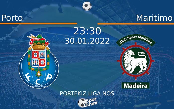30 Ocak 2022 Porto vs Maritimo maçı Hangi Kanalda Saat Kaçta Yayınlanacak? 30 Ocak 2022 Porto vs Maritimo maçı Hangi Kanalda Saat Kaçta Yayınlanacak?