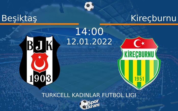 12 Ocak 2022 Beşiktaş vs Kireçburnu maçı Hangi Kanalda Saat Kaçta Yayınlanacak? 12 Ocak 2022 Beşiktaş vs Kireçburnu maçı Hangi Kanalda Saat Kaçta Yayınlanacak?