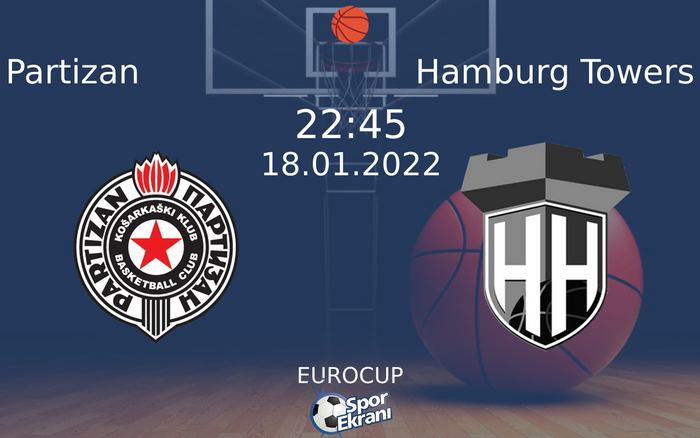 18 Ocak 2022 Partizan vs Hamburg Towers maçı Hangi Kanalda Saat Kaçta Yayınlanacak?