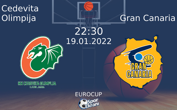 19 Ocak 2022 Cedevita Olimpija vs Gran Canaria maçı Hangi Kanalda Saat Kaçta Yayınlanacak? 19 Ocak 2022 Cedevita Olimpija vs Gran Canaria maçı Hangi Kanalda Saat Kaçta Yayınlanacak?